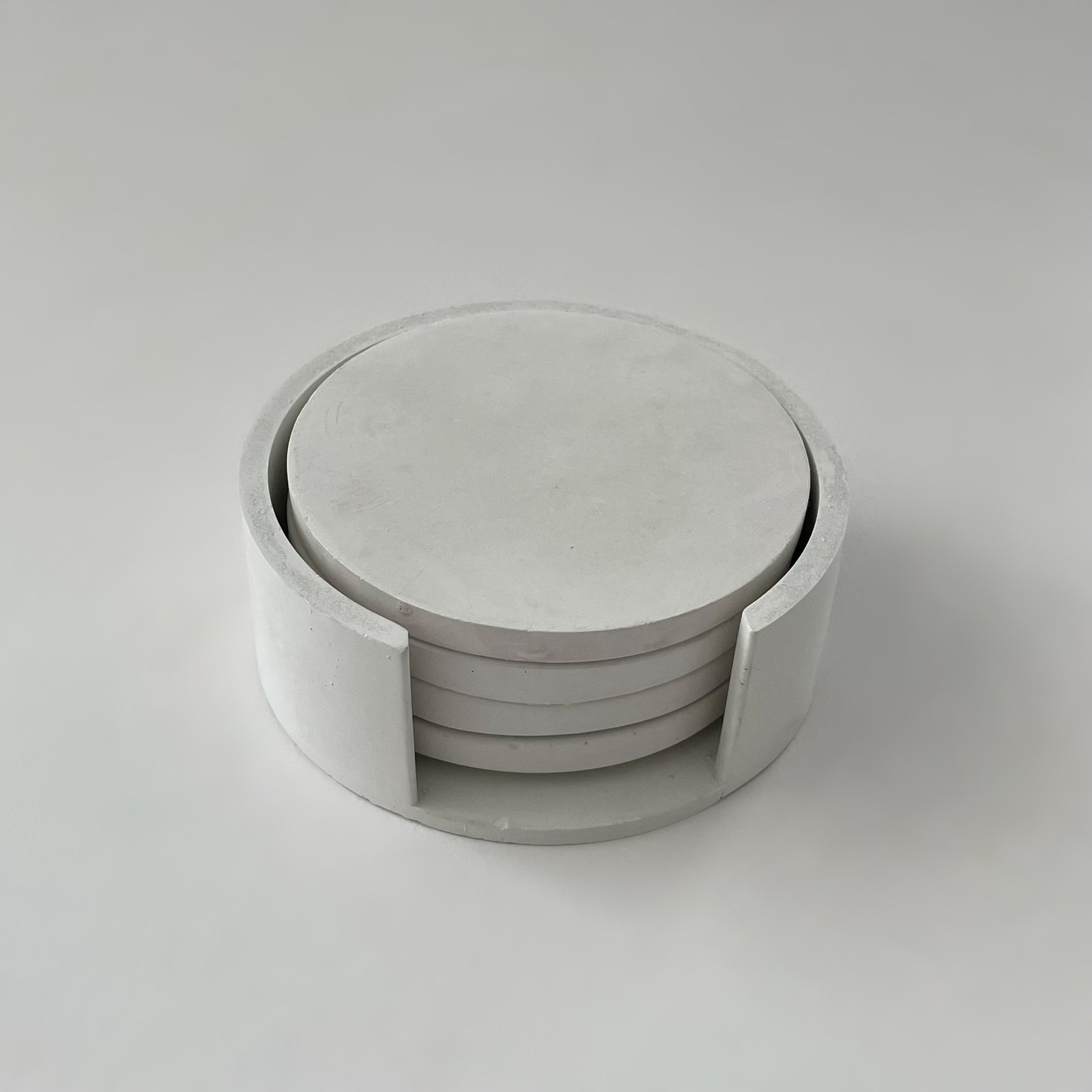 Apvalūs Terrazzo puodelių padėkliukai 4 vnt.